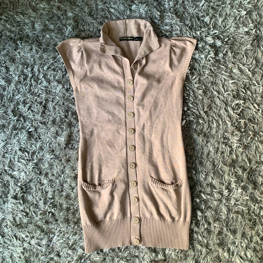 GUESS BUTTON UP DRESS